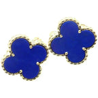 [Marin]BOUCLES D'OREILLES CLOVER MINI 9,5 MM TURQUOISE