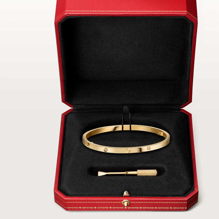 [Marin]LOVE BRACELET 3.65MM 6 DIAMONDS