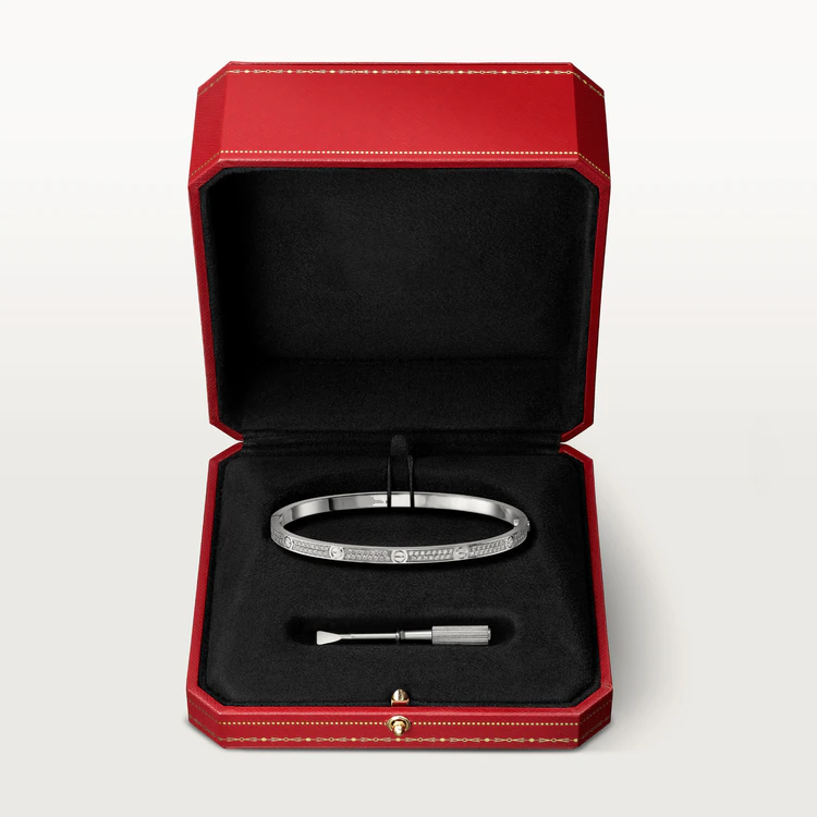 [Marin]LOVE BRACELET 3.65MM DIAMOND-PAVED