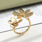 [Marin]CLOVER COMOS GOLD DIAMOND RING