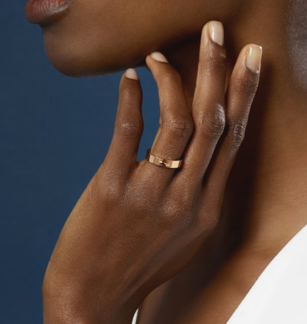 [Marin]ALLIANCE LIENS VIDENCE 4MM RING