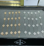 [Marin]CLOVER 20 MOTIFS FULL-DIAMOND NECKLACE