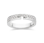 [Marin]ALLIANCE LIENS VIDENCE PAVED DIAMOND 4MM RING
