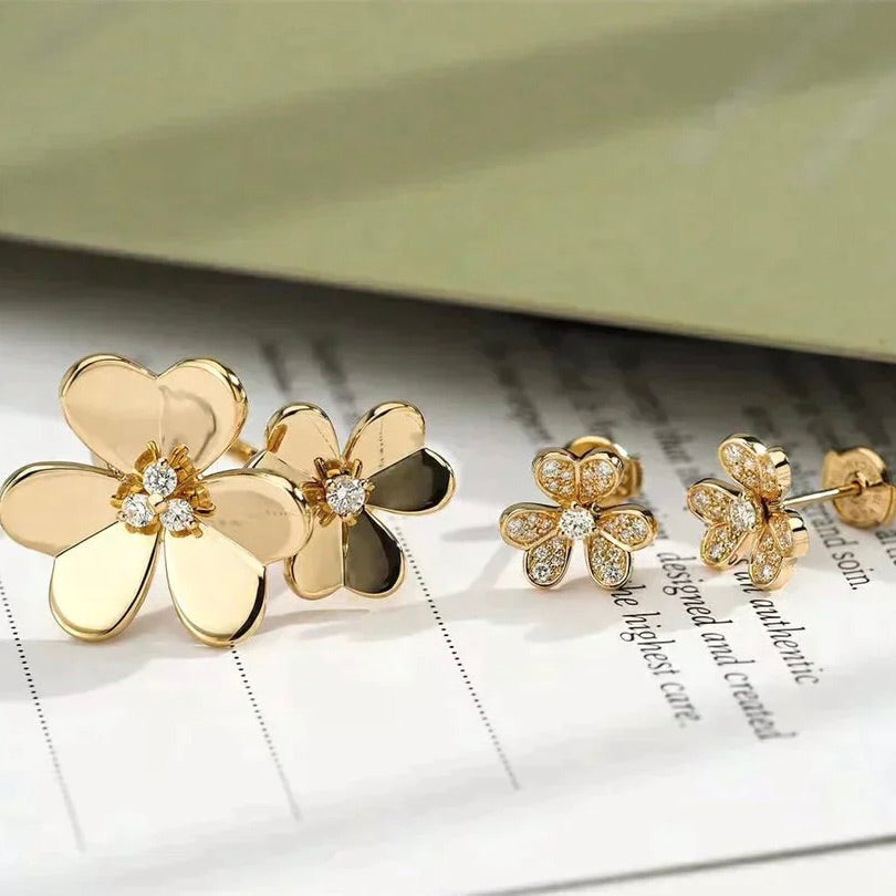 [Marin]CLOVER COMOS GOLD DIAMOND RING