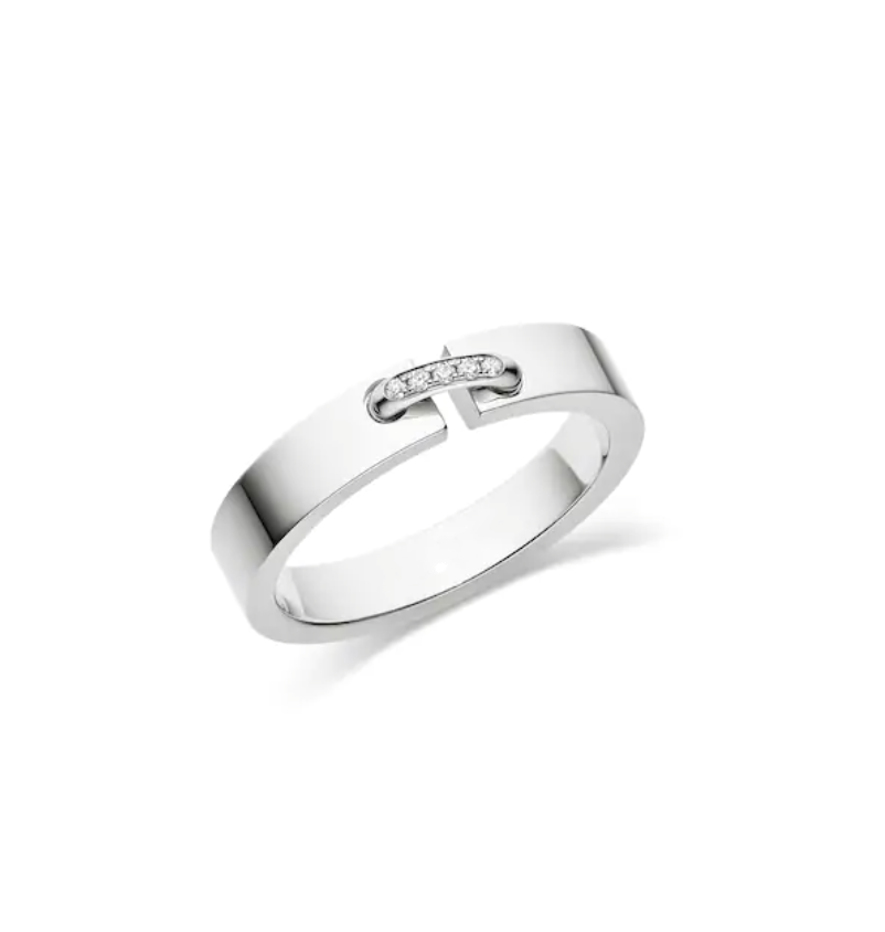 [Marin]ALLIANCE LIENS VIDENCE DIAMOND 4MM RING