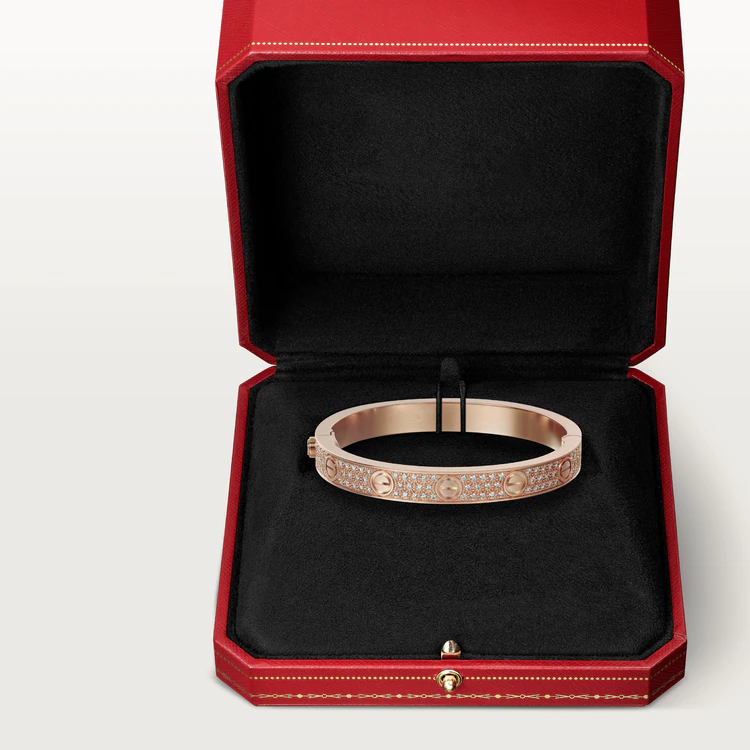 [Marin]BRACELET LOVE SERTI DIAMANTS 6,1 MM