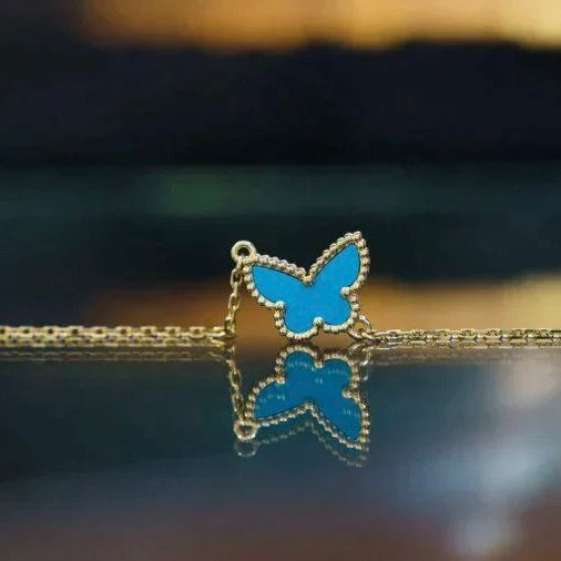 [Marin]BUTTERFLY TURQUOISE BUTTERFLY BRACELET