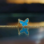 [Marin]BUTTERFLY TURQUOISE BUTTERFLY BRACELET