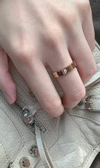 [Marin]LOVE RING 4MM 1 DIAMOND