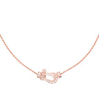 [Marin]FORCE 10 PINK GOLD DIAMOND NECKLACE
