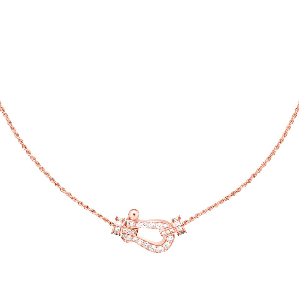 [Marin]FORCE 10 PINK GOLD DIAMOND NECKLACE