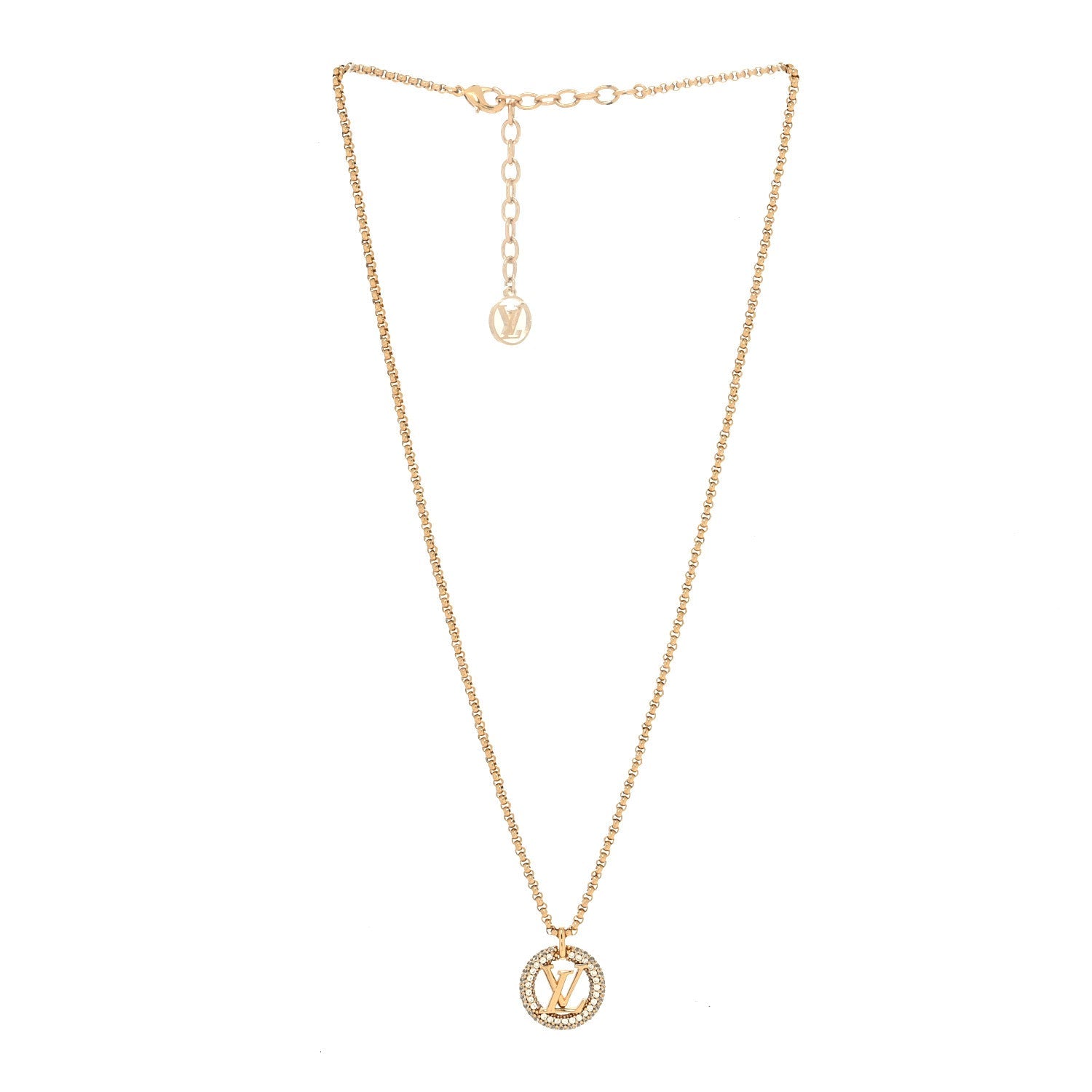 [Marin]BY NIGHT DIAMOND PAVED NECKLACE