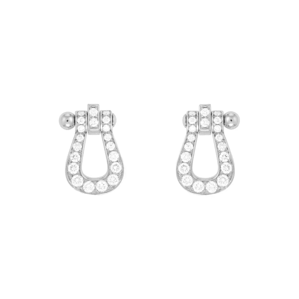 [Marin]FORCE 10 FULL DIAMOND STUD EARRINGS MINI MODEL