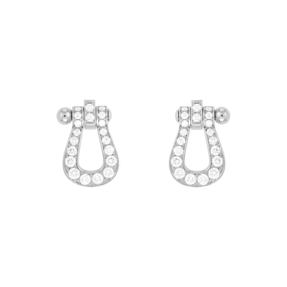 [Marin]FORCE 10 FULL DIAMOND STUD EARRINGS MINI MODEL