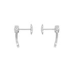 [Marin]FORCE 10 FULL DIAMOND STUD EARRINGS MINI MODEL