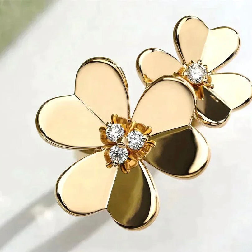 [Marin]CLOVER COMOS GOLD DIAMOND RING