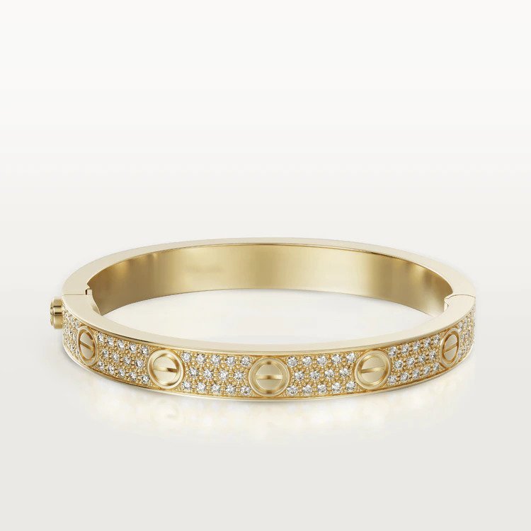 [Marin]BRACELET LOVE SERTI DIAMANTS 6,1 MM