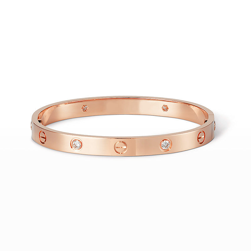 [Marin]LOVE BRACELET 6.1MM 4 DIAMONDS