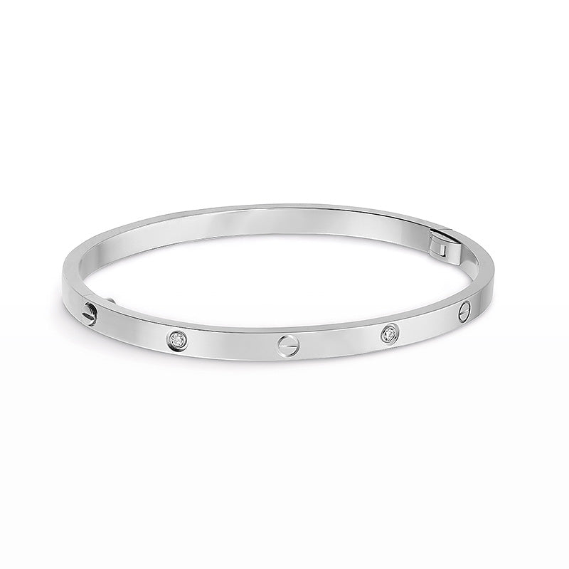 [Marin]LOVE BRACELET 3.65MM 6 DIAMONDS