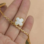 [Marin]LUCKY SPRING 5 MOTIF GOLD BRACELET