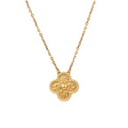 [Marin]CLOVER 15MM  BRONZING NECKLACE