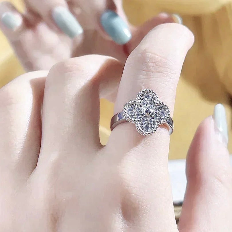 [Marin]CLOVER DIAMOND RING