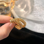 [Marin]CLASH SMALL HOOP EARRINGS