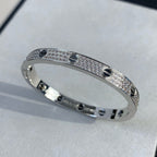 [Marin]BRACELET LOVE CÉRAMIQUE PAVÉE DE DIAMANTS 6,1 MM