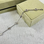 [⭐Shinejoy]クローバー6モチーフ ダイヤモンドブレスレット