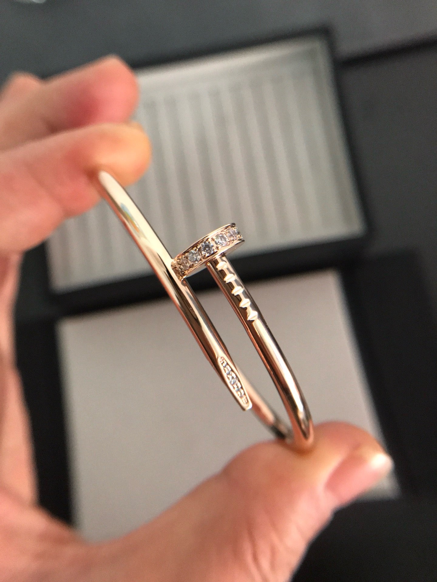 [Marin]JUSTE BRACELET 3.5MM DIAMANTS