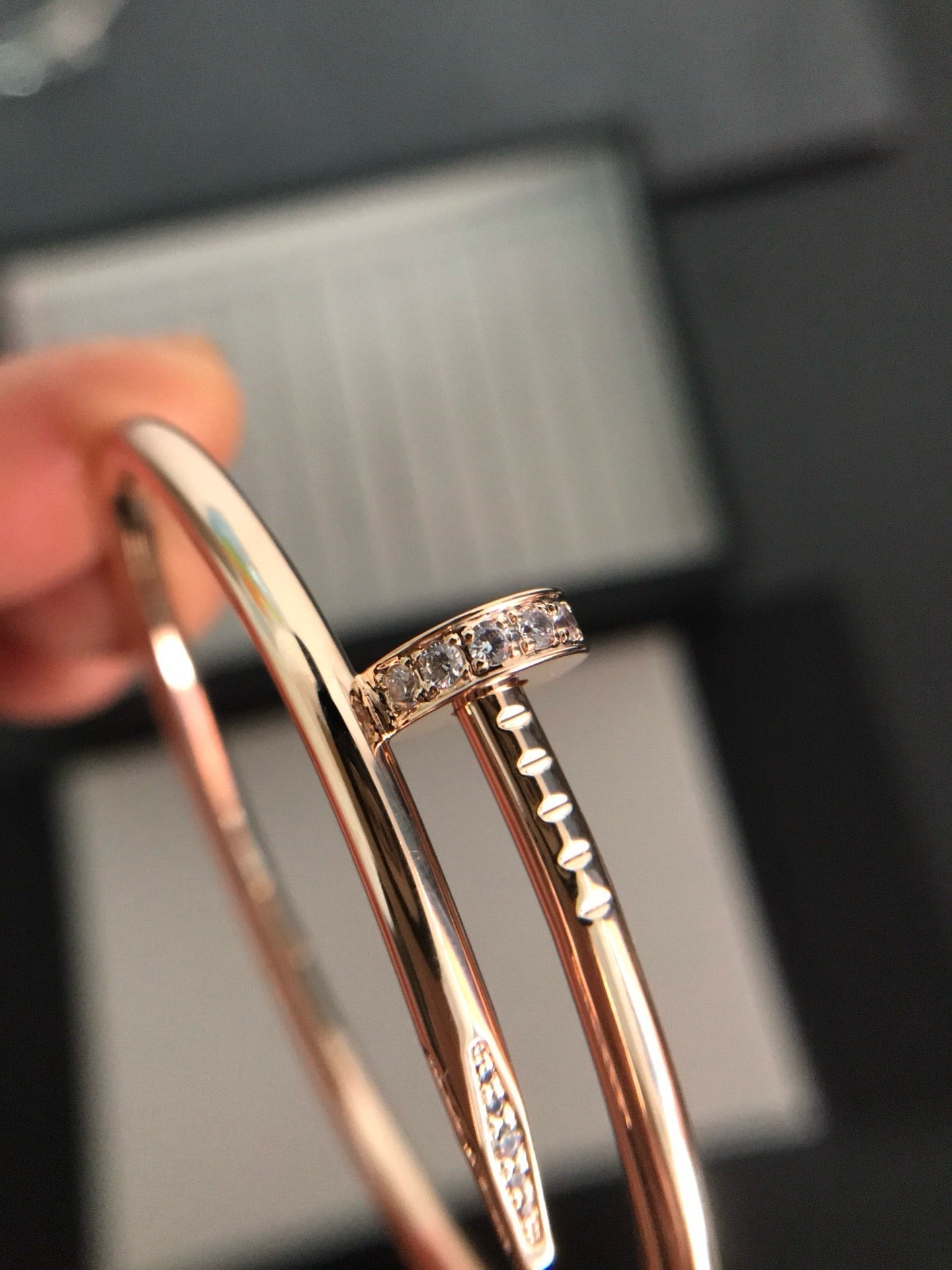 [Marin]JUSTE BRACELET 3.5MM DIAMANTS