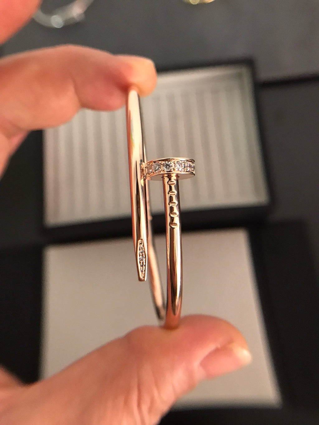 [Marin]JUSTE BRACELET 3.5MM DIAMANTS