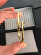 [Marin]JUSTE BRACELET 3.5MM DIAMANTS