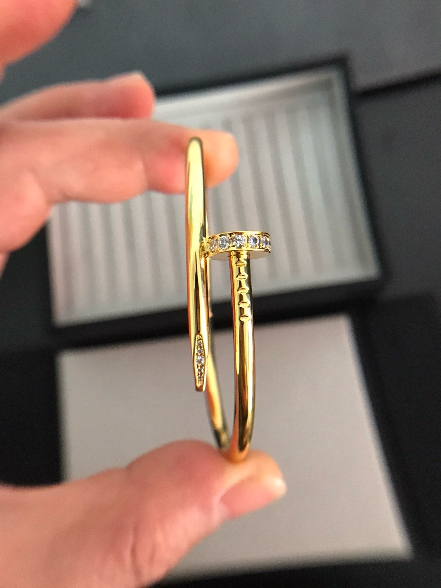 [Marin]JUSTE BRACELET 3.5MM DIAMANTS