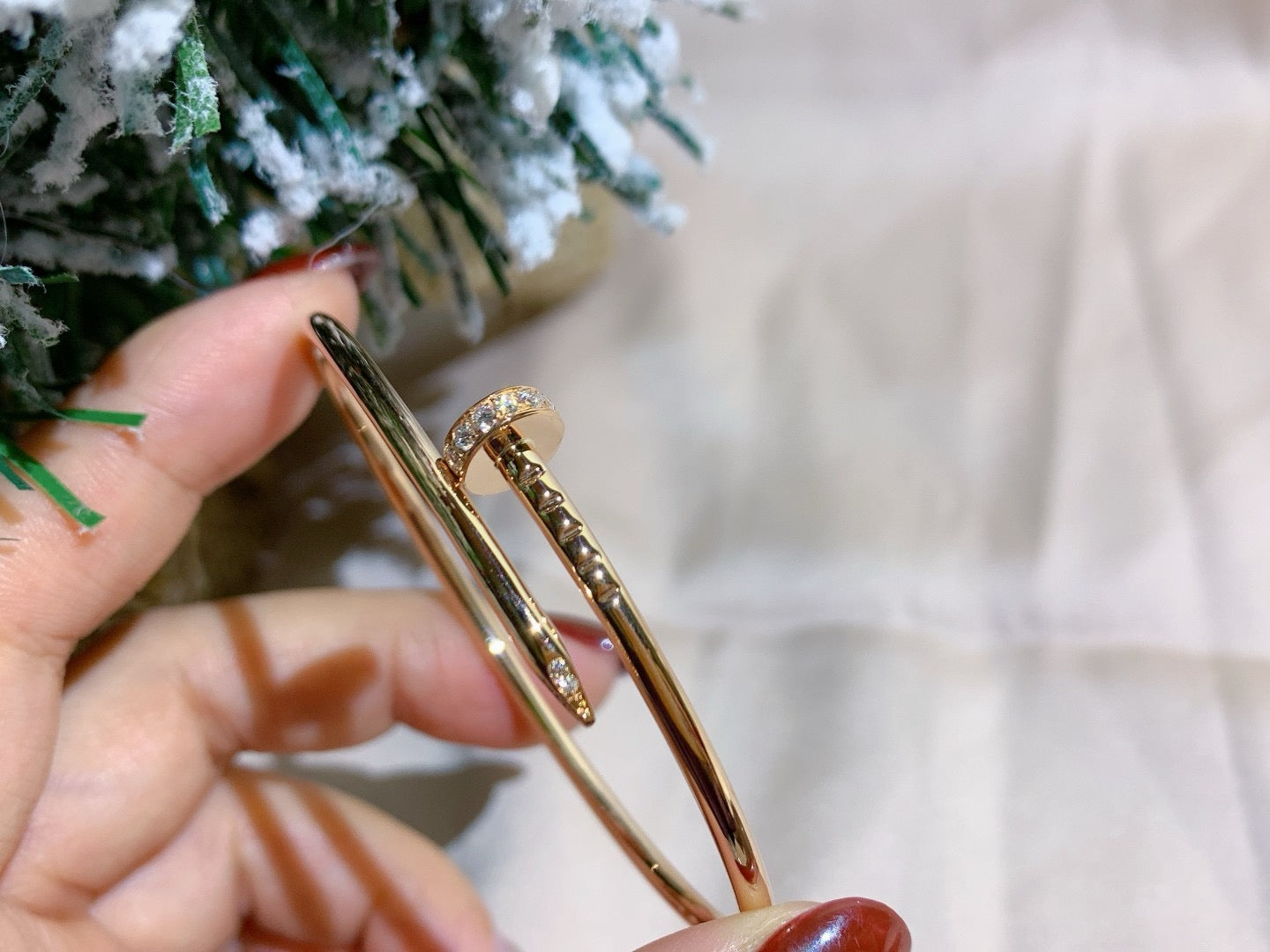 [Marin]JUSTE BRACELET 2.5MM DIAMONDS