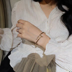 [Marin]JUSTE BRACELET 3.5MM DIAMANTS
