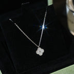 [Marin]CLOVER MINI 9.5MM PENDANT DIAMOND NECKLACE