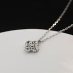 [Marin]CLOVER MINI 9.5MM PENDANT DIAMOND NECKLACE