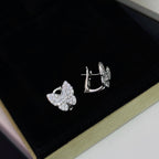 [Marin]BUTTERFLY ALL DIAMOND EARRINGS