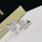 [Marin]BUTTERFLY ALL DIAMOND EARRINGS