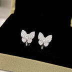 [Marin]BUTTERFLY ALL DIAMOND EARRINGS
