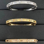 [Marin]CLOVER BRACELET 4MM DIAMONDS