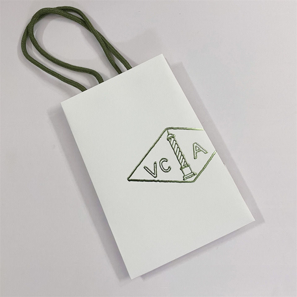 VA TRÈFLE BRACELET COLLIER BOÎTE À BAGUE SAC CADEAU