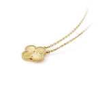 [Marin]CLOVER 15MM LASER NECKLACE