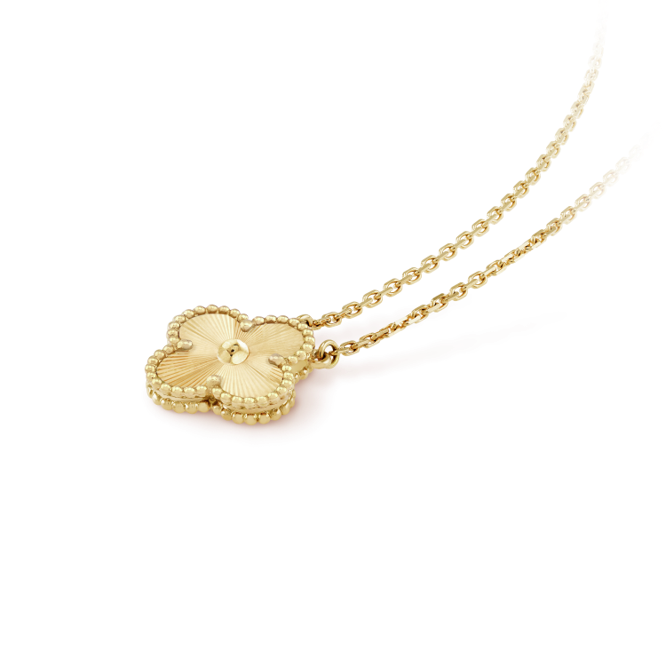 [Marin]CLOVER 15MM LASER NECKLACE