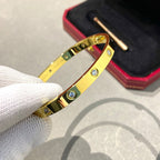 [Marin]LOVE BRACELET 6.1MM 10 DIAMONDS