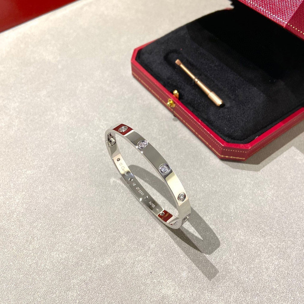 [Marin]LOVE BRACELET 6.1MM 10 DIAMONDS