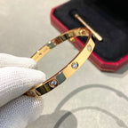 [Marin]LOVE BRACELET 6.1MM 10 DIAMONDS
