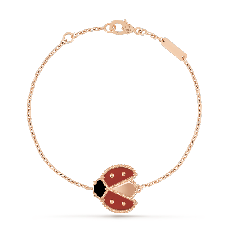 [Marin]LUCKY SPRING 1 MOTIF PINK GOLD BRACELET