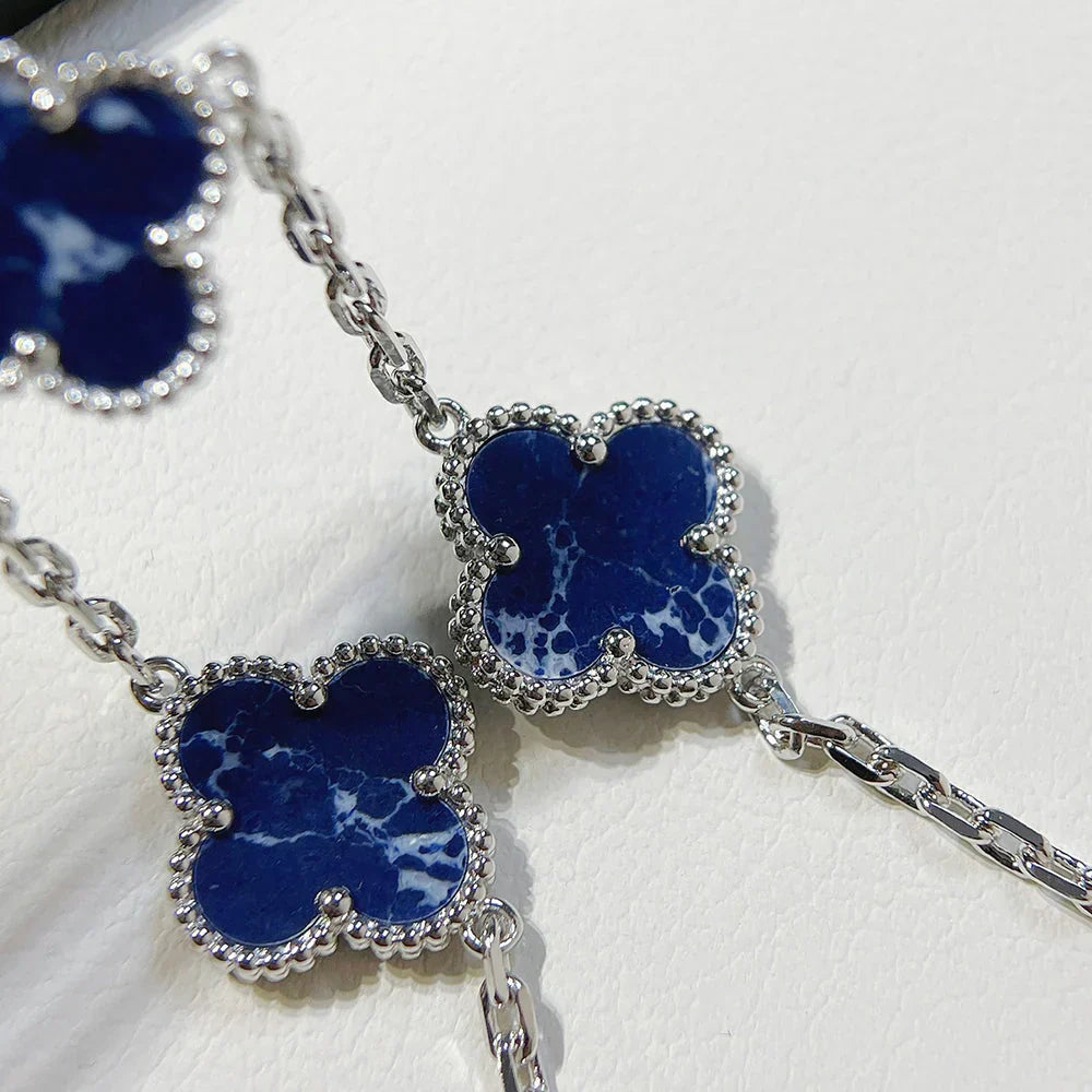 [⭐Shinejoy]CLOVER 5 MOTIF PIETERSITE BRACELET COLLECTION